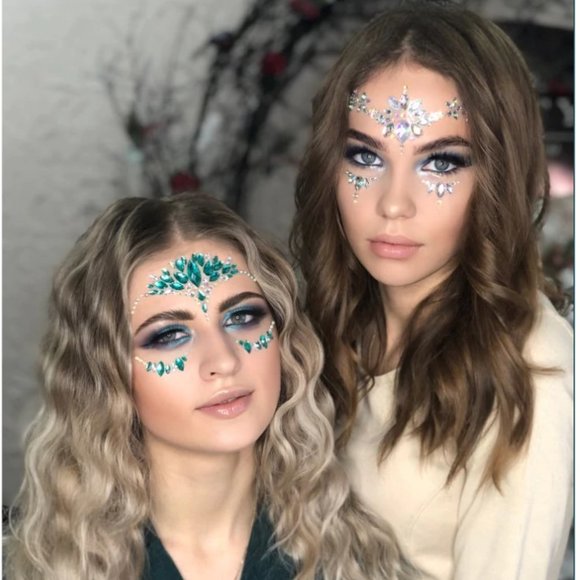 New Face Crystals Stickers Reusable. - Picture 12 of 16